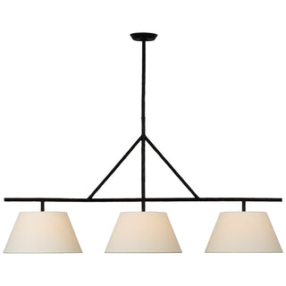 Visual Comfort Signature Canada - SK 5700AI-L - LED Linear Pendant - Collette - Aged Iron