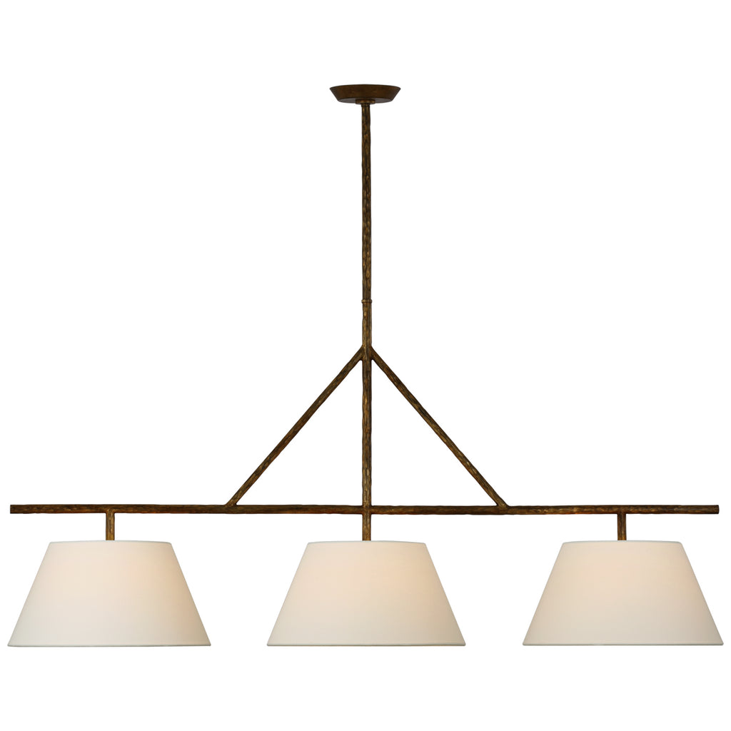 Visual Comfort Signature Canada - SK 5700GI-L - LED Linear Pendant - Collette - Gilded Iron