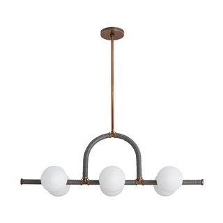 Harrison Six Light Linear Chandelier