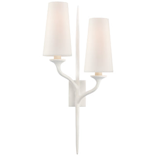 Visual Comfort Signature Canada - JN 2076PW-L - Two Light Wall Sconce - Iberia - Plaster White