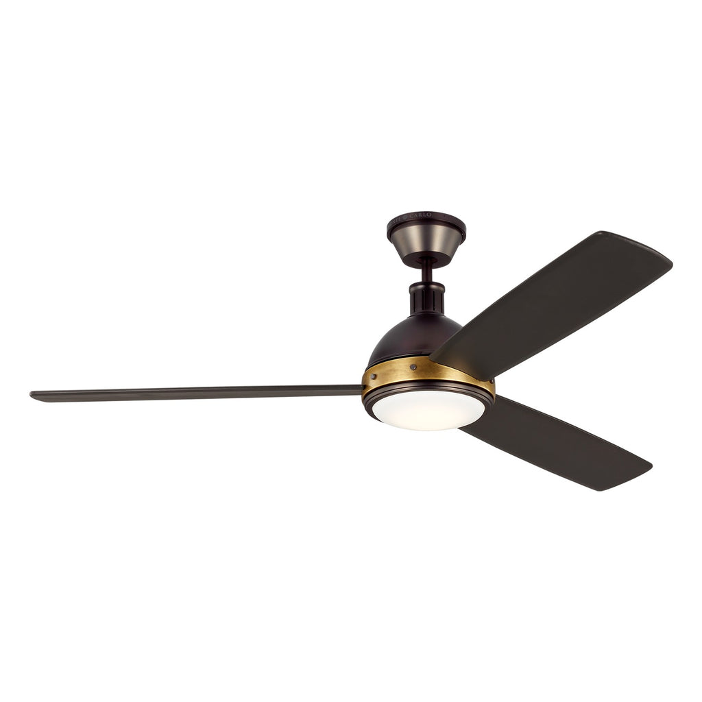Visual Comfort Fan Canada - 3HCKR60BNZHABD - 60" Ceiling Fan - Hicks - Deep Bronze
