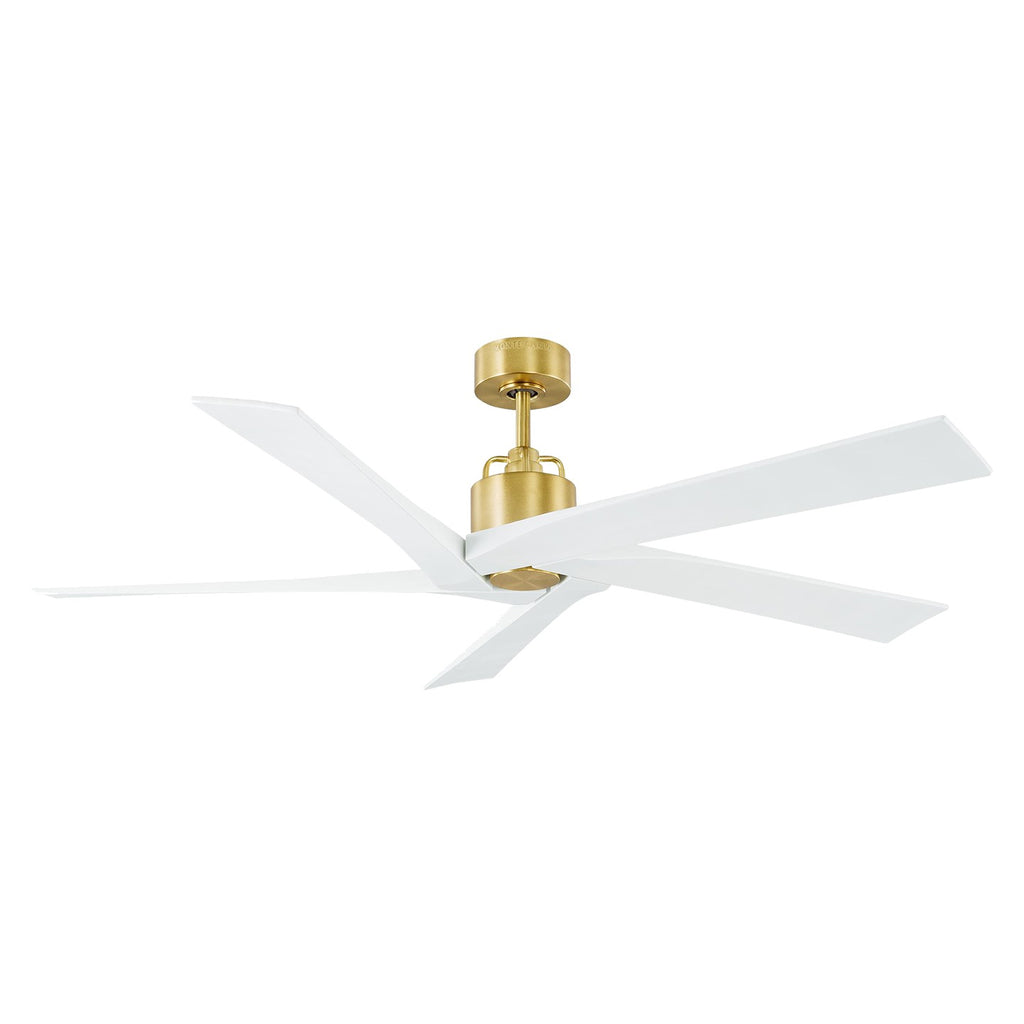 Visual Comfort Fan Canada - 5ASPR56BBS - 56" Ceiling Fan - Aspen - Burnished Brass