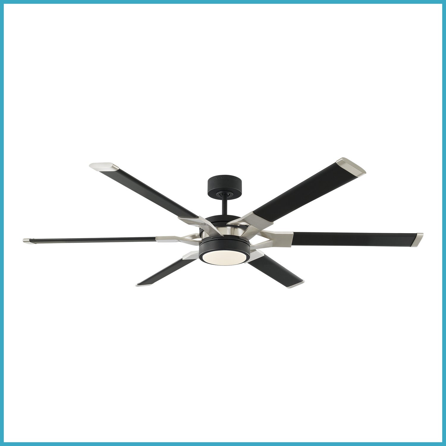 Visual Comfort Fan Canada - 6LFR62MBKD - 62" Ceiling Fan - Loft - Midnight Black
