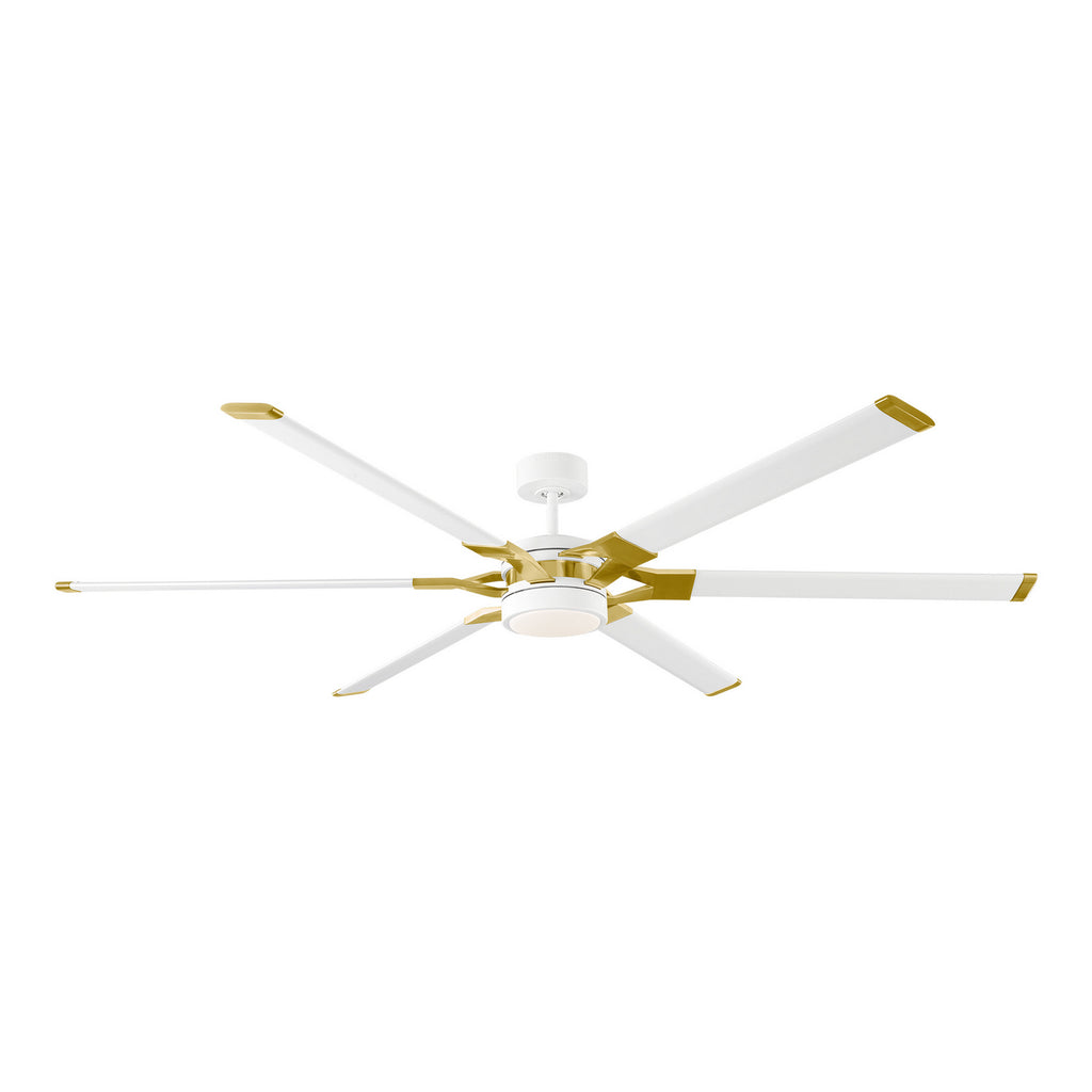 Visual Comfort Fan Canada - 6LFR72RZWBBSD - 72" Ceiling Fan - Loft - Matte White