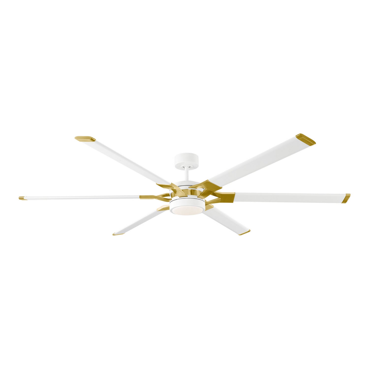Visual Comfort Fan Canada - 6LFR72RZWBBSD - 72" Ceiling Fan - Loft - Matte White