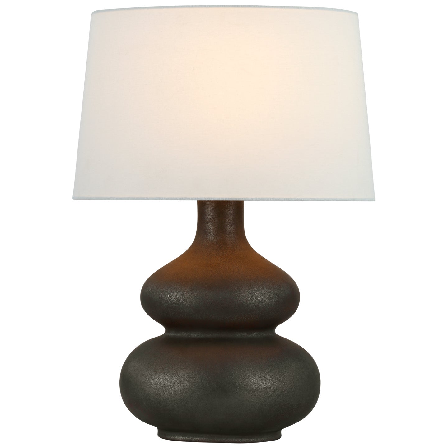 Visual Comfort Signature Canada - CHA 8686SBM-L - LED Table Lamp - Lismore - Stained Black Metallic