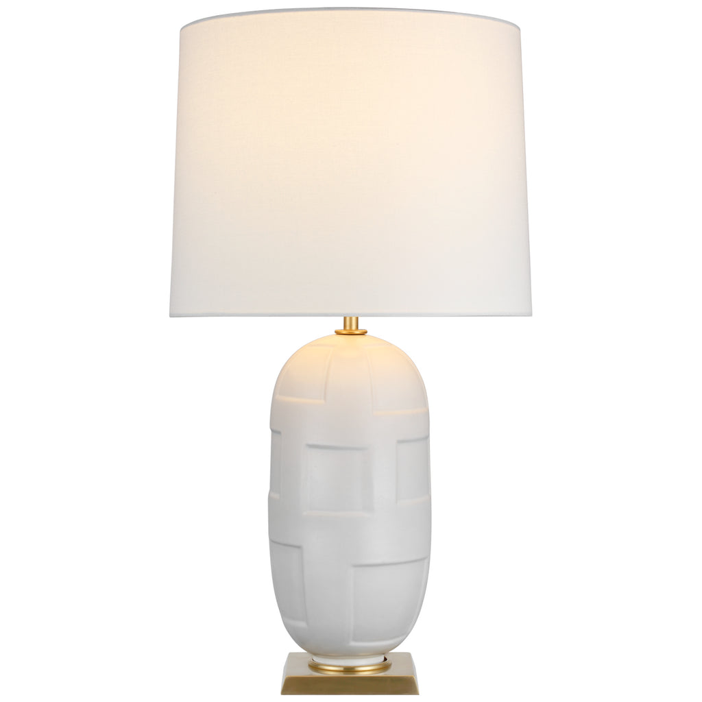 Visual Comfort Signature Canada - TOB 3685PW-L - LED Table Lamp - Incasso - Plaster White