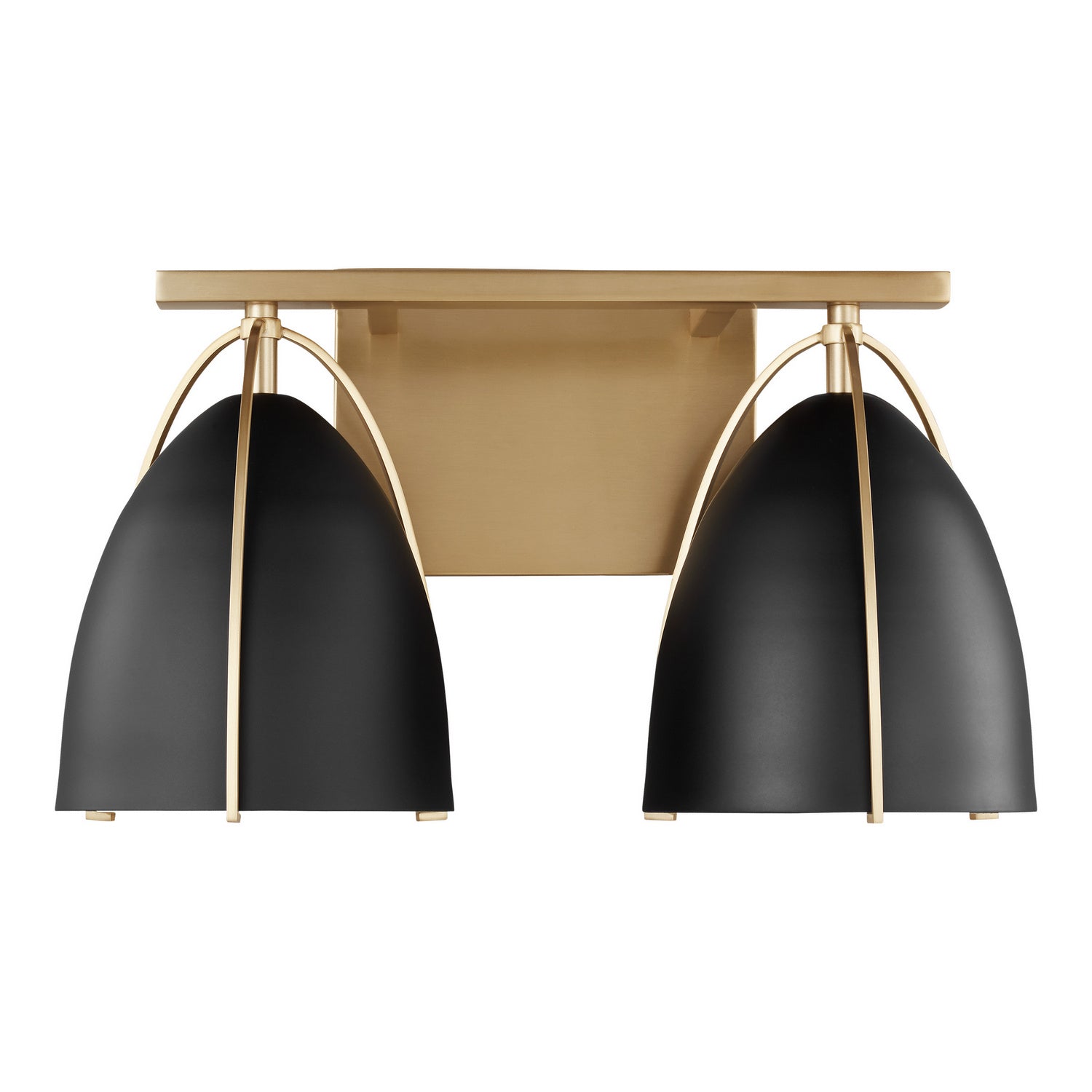 Visual Comfort Studio Canada - 4451702-848 - Two Light Wall / Bath - Norman - Satin Brass