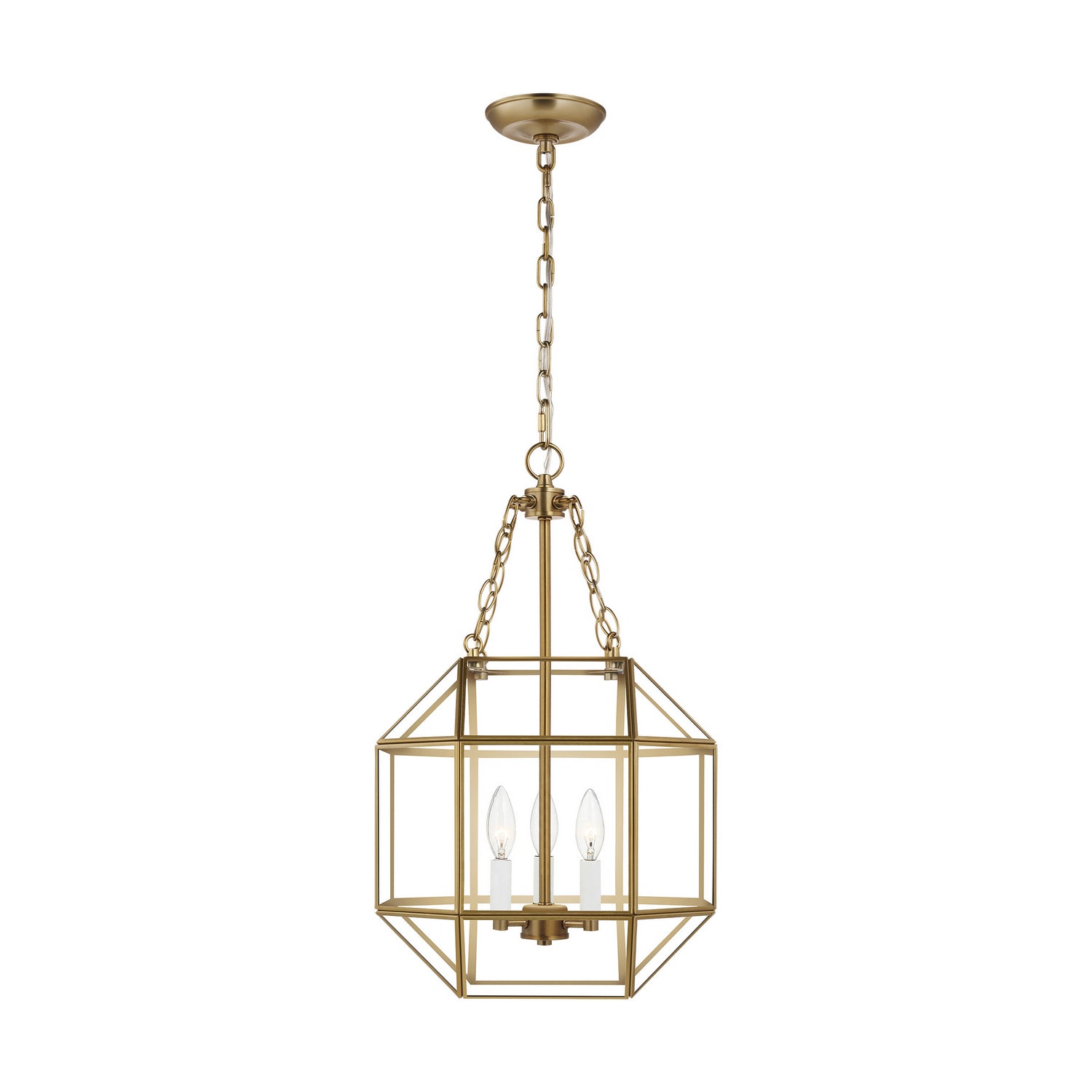Visual Comfort Studio Canada - 5179403-848 - Three Light Lantern - Morrison - Satin Brass