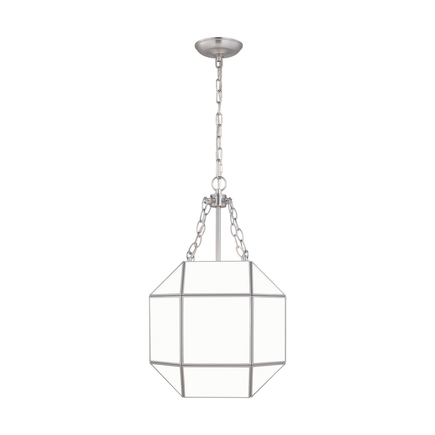 Visual Comfort Studio Canada - 5179453-962 - Three Light Lantern - Morrison - Brushed Nickel