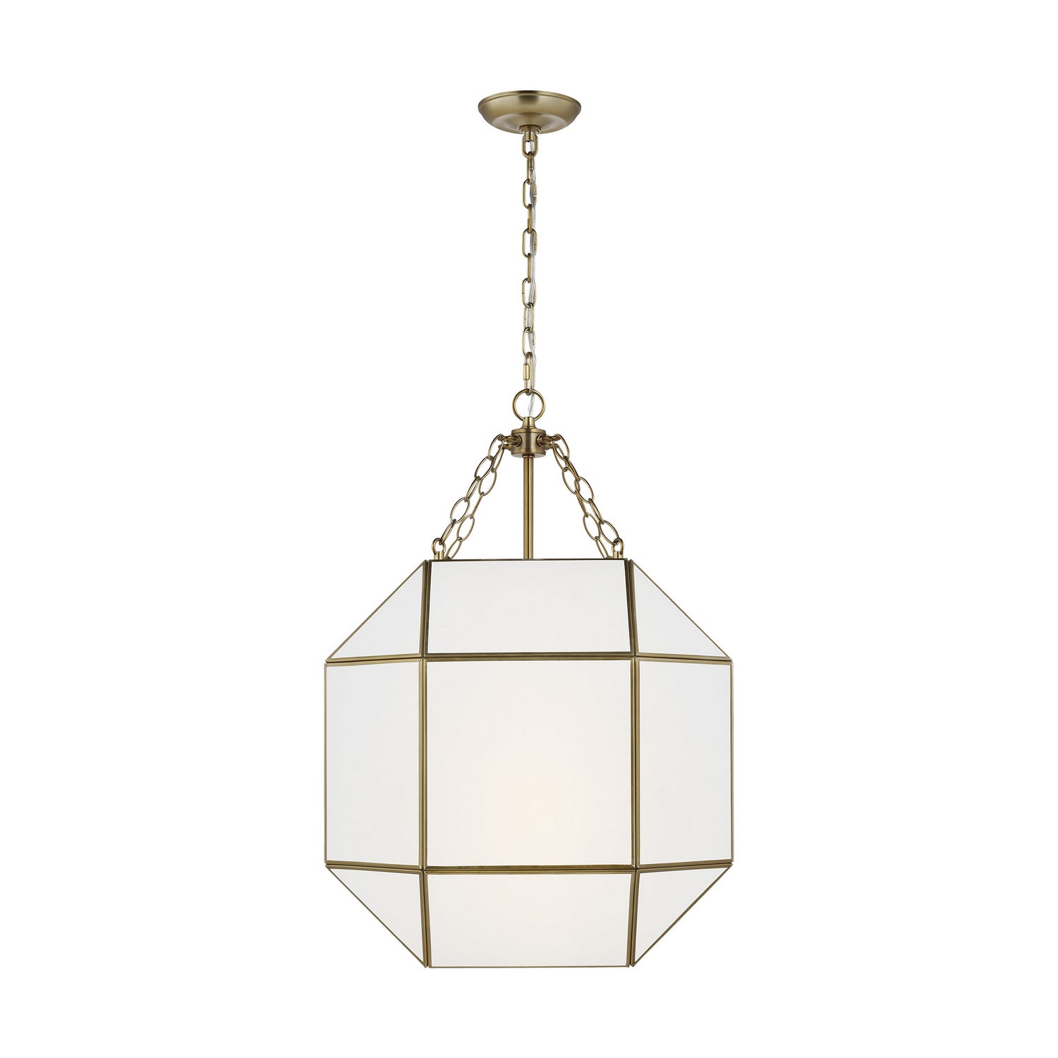 Visual Comfort Studio Canada - 5279453EN-848 - Three Light Lantern - Morrison - Satin Brass