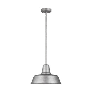 Visual Comfort Studio Canada - 6237401-57 - One Light Outdoor Pendant - Barn Light - Weathered Pewter