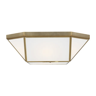 Visual Comfort Studio Canada - 7579452-848 - Two Light Flush Mount - Morrison - Satin Brass