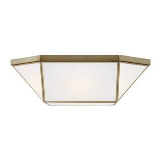 Visual Comfort Studio Canada - 7679454-848 - Four Light Flush Mount - Morrison - Satin Brass