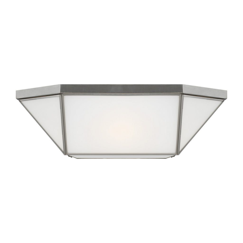 Visual Comfort Studio Canada - 7679454-962 - Four Light Flush Mount - Morrison - Brushed Nickel