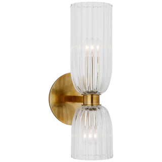 Visual Comfort Signature Canada - ARN 2500HAB-CG - LED Wall Sconce - Asalea - Hand-Rubbed Antique Brass