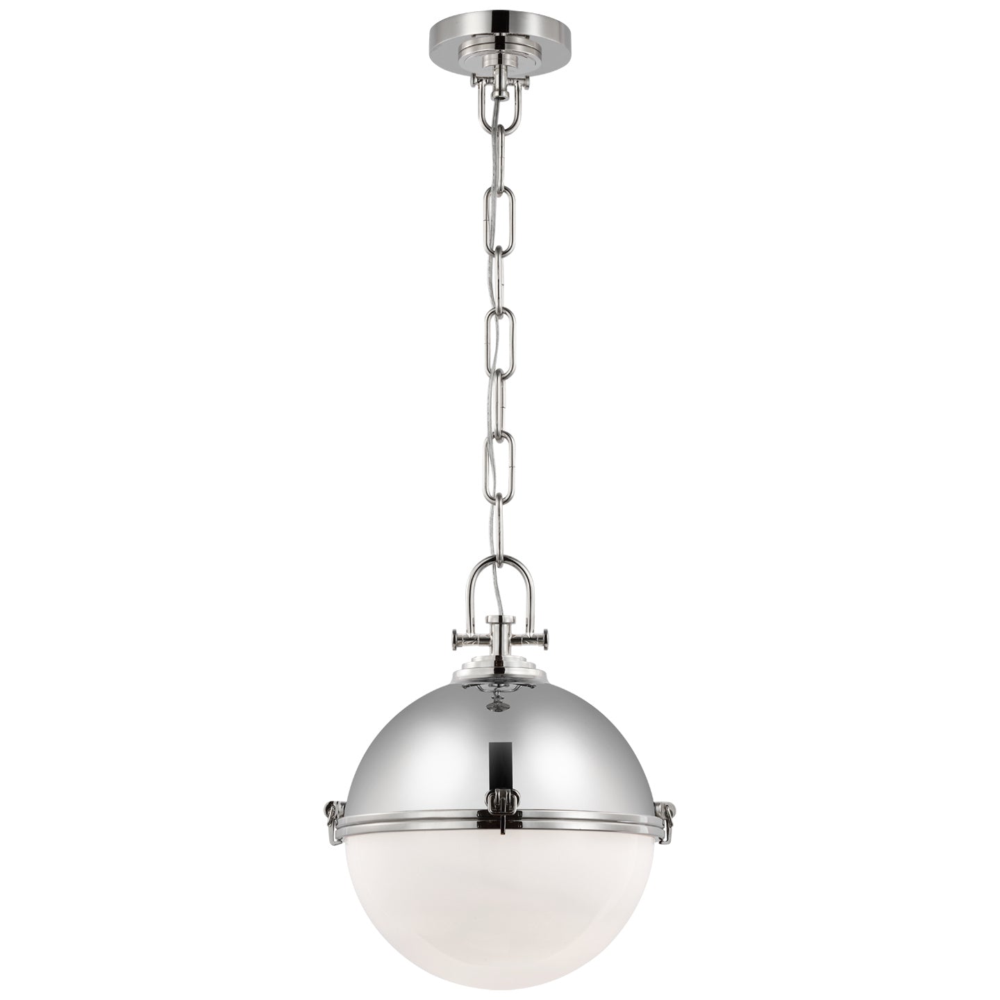Visual Comfort Signature Canada - CHC 5490PN-WG - LED Pendant - Adrian - Polished Nickel