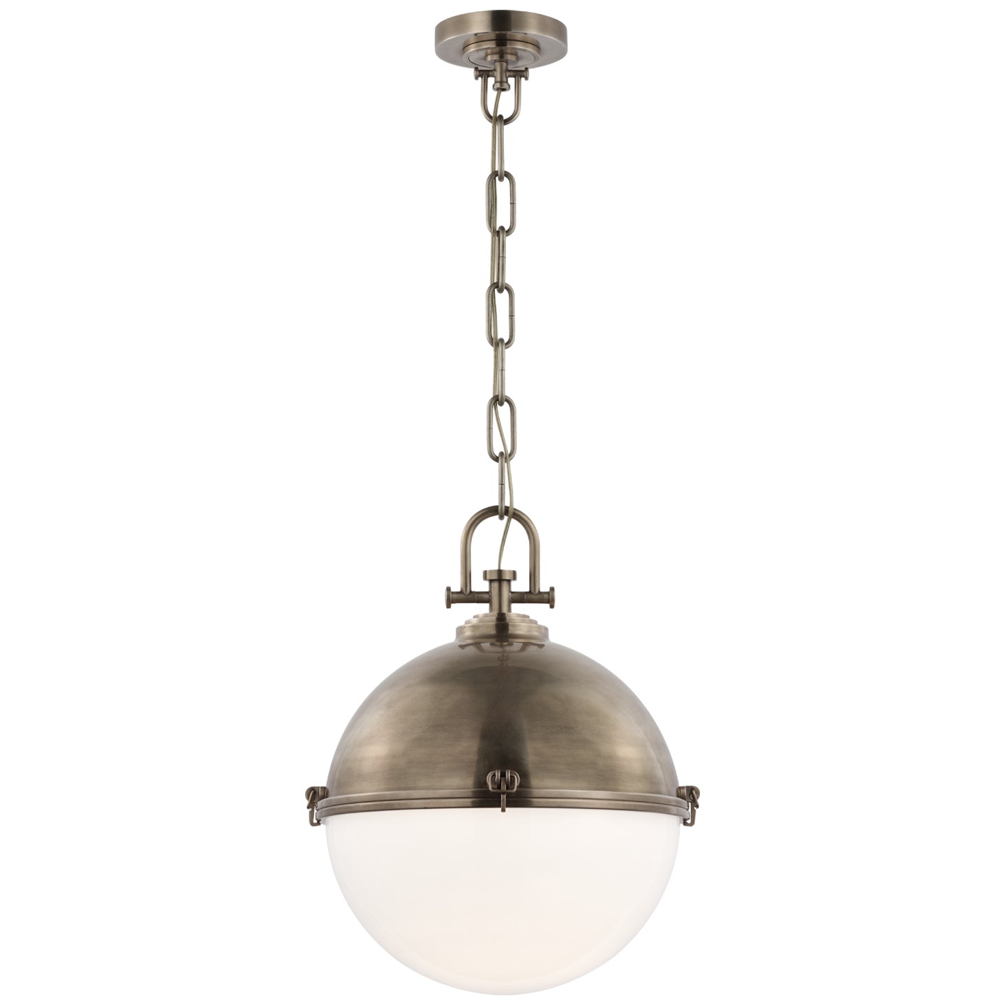 Visual Comfort Signature Canada - CHC 5491AN-WG - LED Pendant - Adrian - Antique Nickel