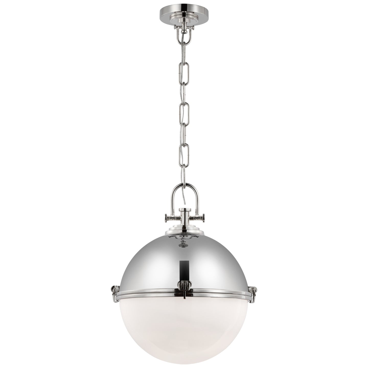 Visual Comfort Signature Canada - CHC 5491PN-WG - LED Pendant - Adrian - Polished Nickel