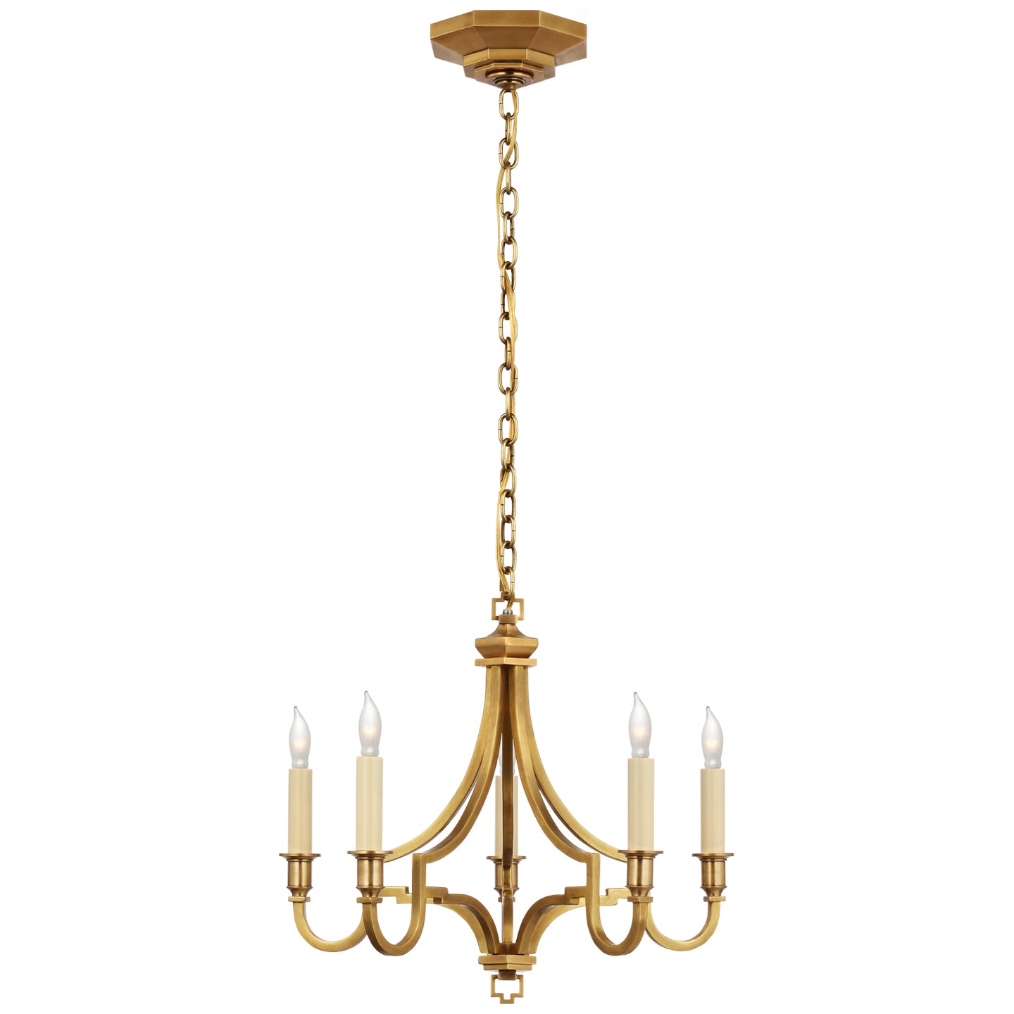 Visual Comfort Signature Canada - CHC 5560AB - LED Chandelier - Mykonos - Antique-Burnished Brass