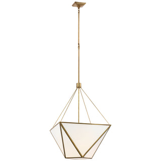 Visual Comfort Signature Canada - JN 5241HAB-WG - LED Lantern - Lorino - Hand-Rubbed Antique Brass
