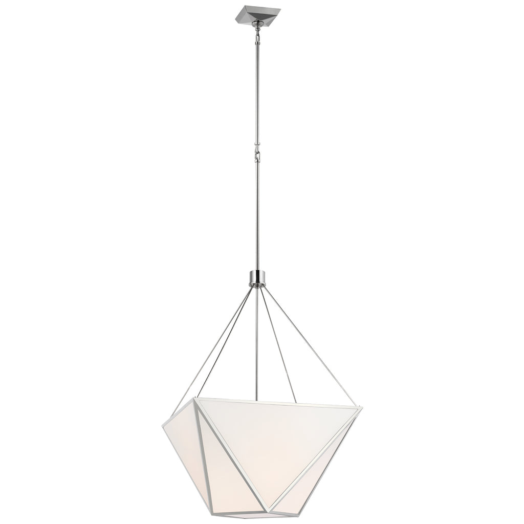 Visual Comfort Signature Canada - JN 5241PN-WG - LED Lantern - Lorino - Polished Nickel
