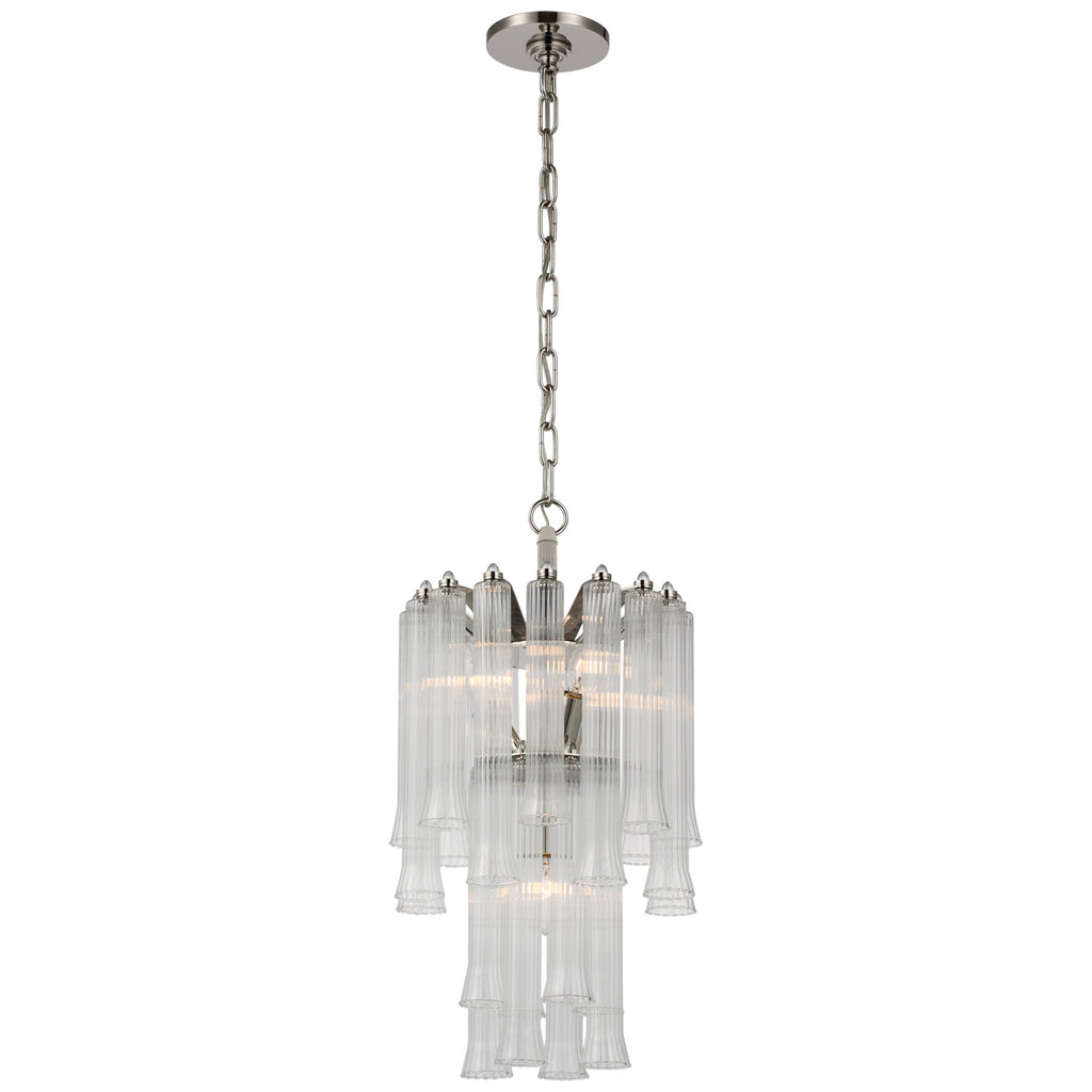Visual Comfort Signature Canada - JN 5250PN-CG - LED Chandelier - Lorelei - Polished Nickel