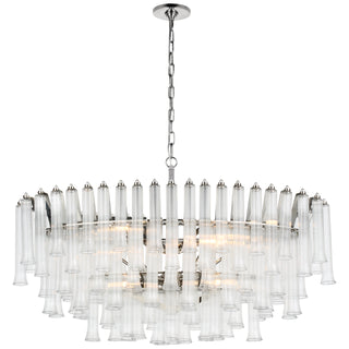 Visual Comfort Signature Canada - JN 5255PN-CG - LED Chandelier - Lorelei - Polished Nickel