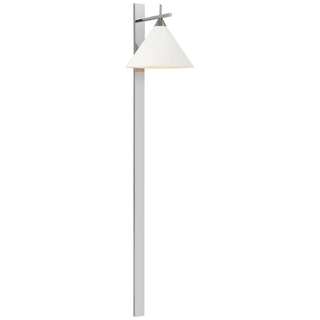 Visual Comfort Signature Canada - KW 2412PN-WHT - LED Wall Sconce - Cleo - Polished Nickel