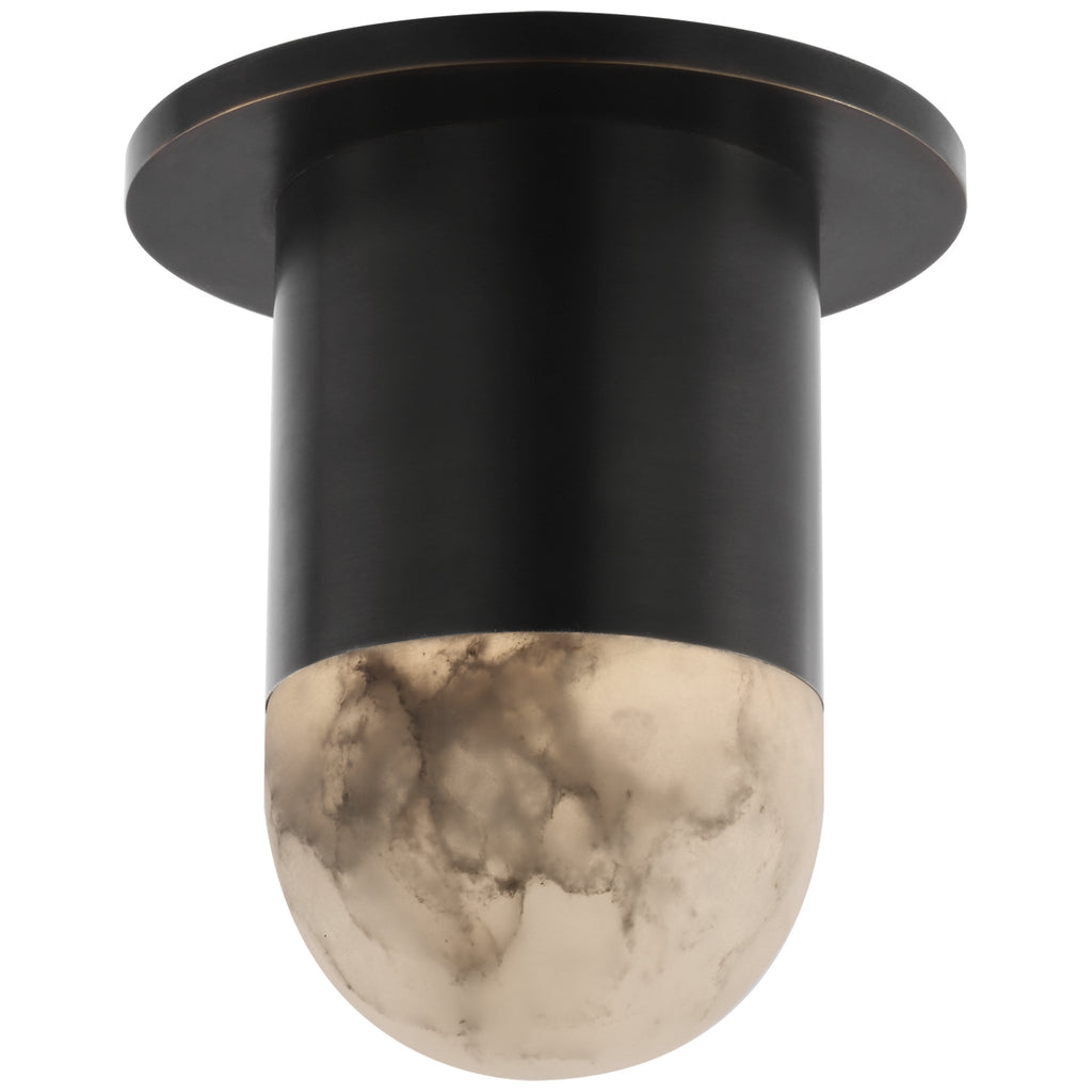 Visual Comfort Signature Canada - KW 4018BZ-ALB - LED Flush Mount - Melange - Bronze