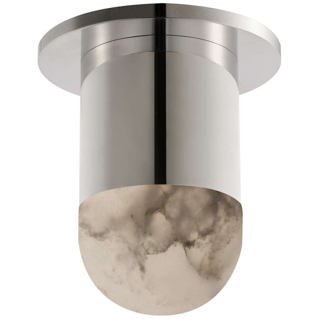 Visual Comfort Signature Canada - KW 4018PN-ALB - LED Flush Mount - Melange - Polished Nickel