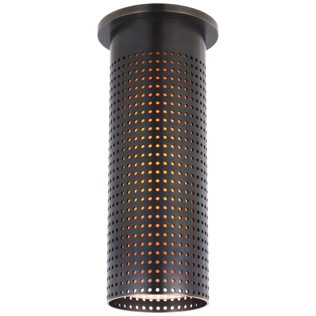 Visual Comfort Signature Canada - KW 4064BZ-WG - LED Flush Mount - Precision - Bronze