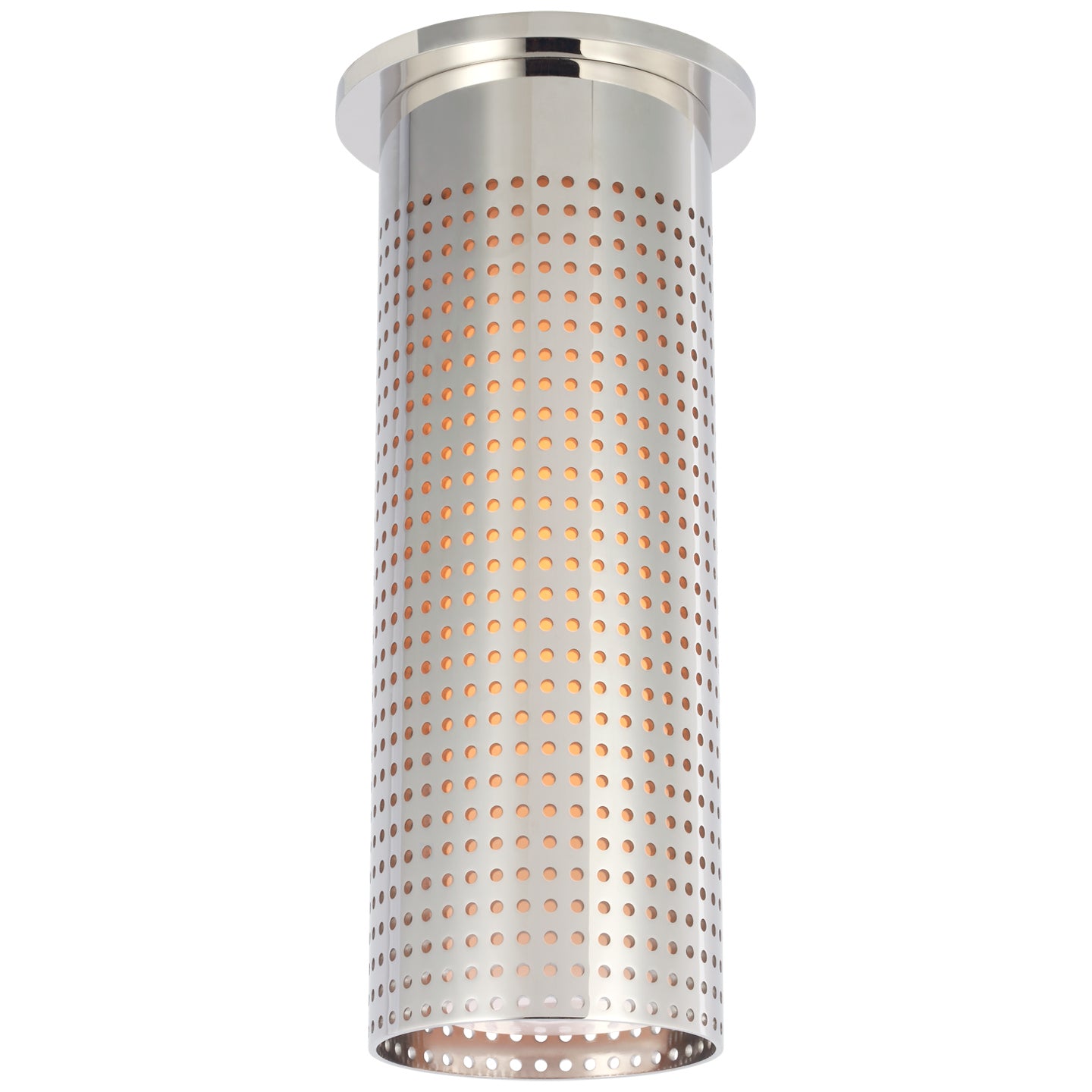 Visual Comfort Signature Canada - KW 4064PN-WG - LED Flush Mount - Precision - Polished Nickel