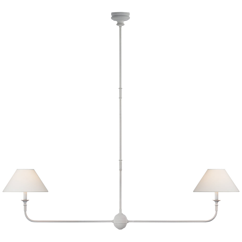Visual Comfort Signature Canada - TOB 5455PW-L - LED Linear Pendant - Piaf - Plaster White