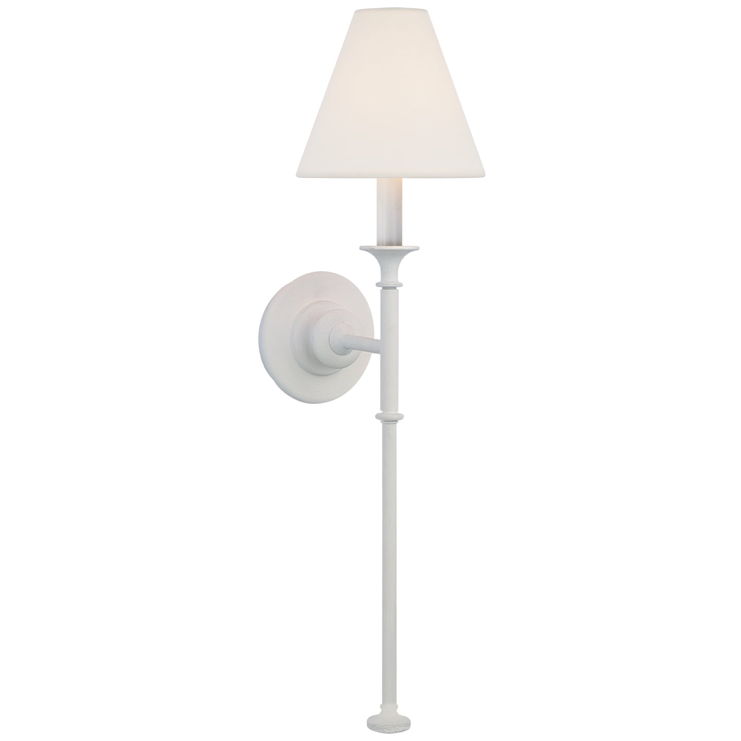 Visual Comfort Signature Canada - TOB 2453PW-L - LED Wall Sconce - Piaf - Plaster White