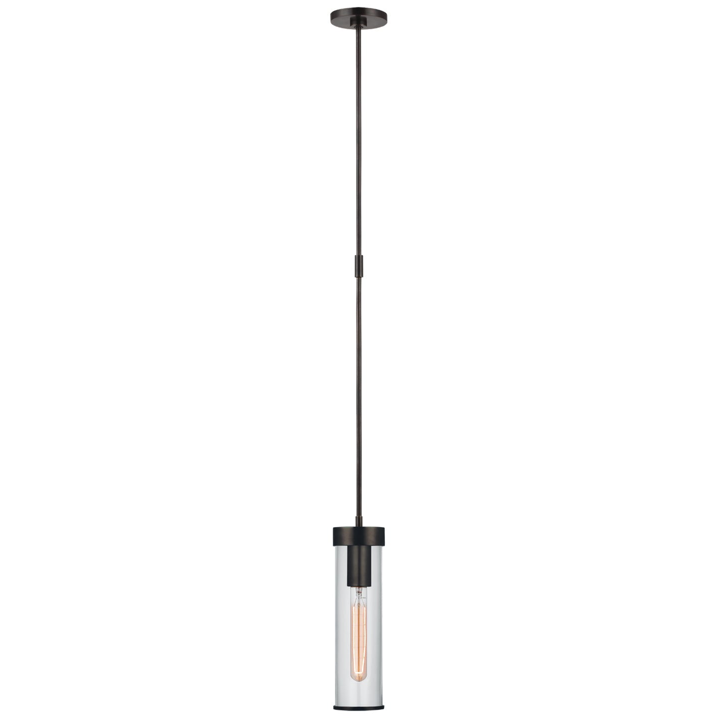 Visual Comfort Signature Canada - KW 5116BZ-CG - LED Pendant - Liaison - Bronze
