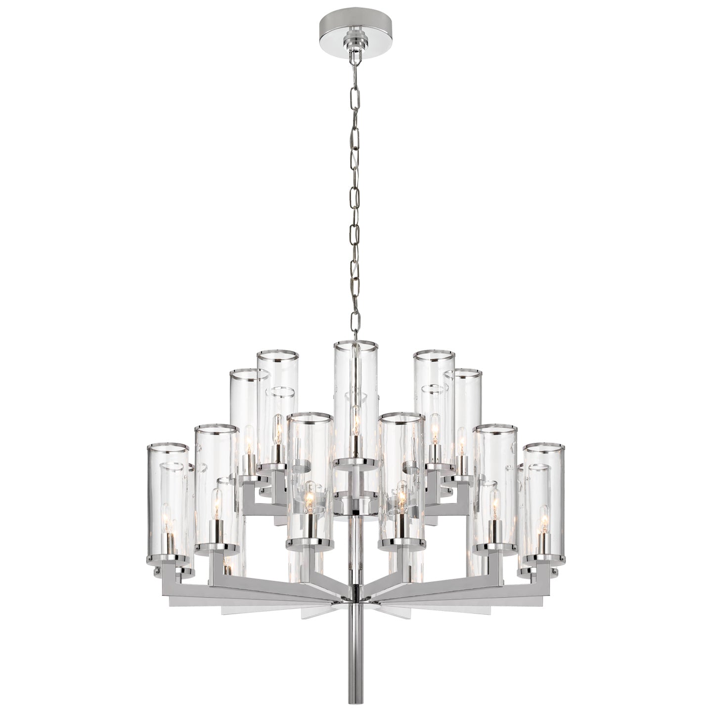 Visual Comfort Signature Canada - KW 5201PN-CG - 20 Light Chandelier - Liaison - Polished Nickel