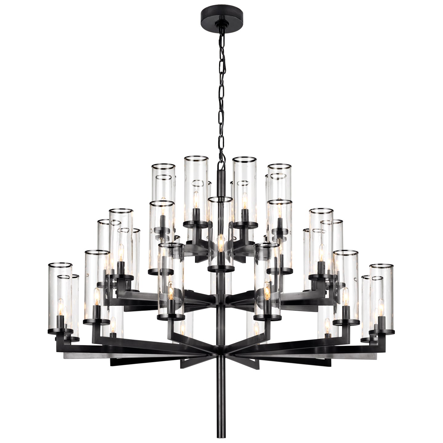 Visual Comfort Signature Canada - KW 5202BZ-CG - 32 Light Chandelier - Liaison - Bronze