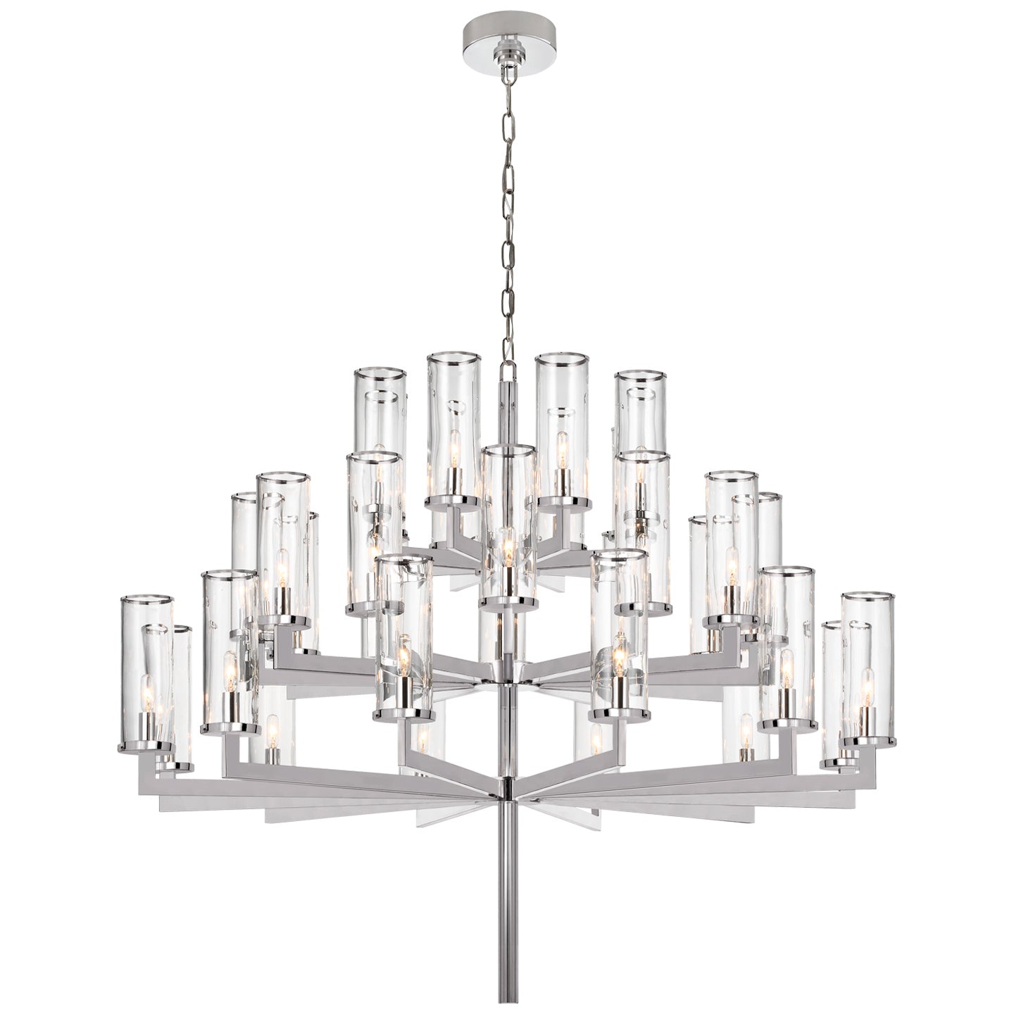 Visual Comfort Signature Canada - KW 5202PN-CG - 32 Light Chandelier - Liaison - Polished Nickel