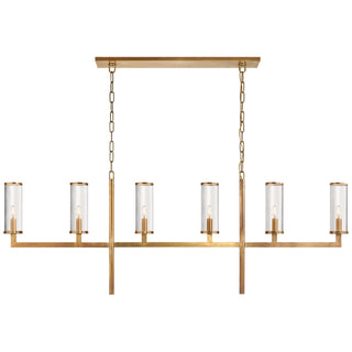 Liaison Six Light Linear Chandelier