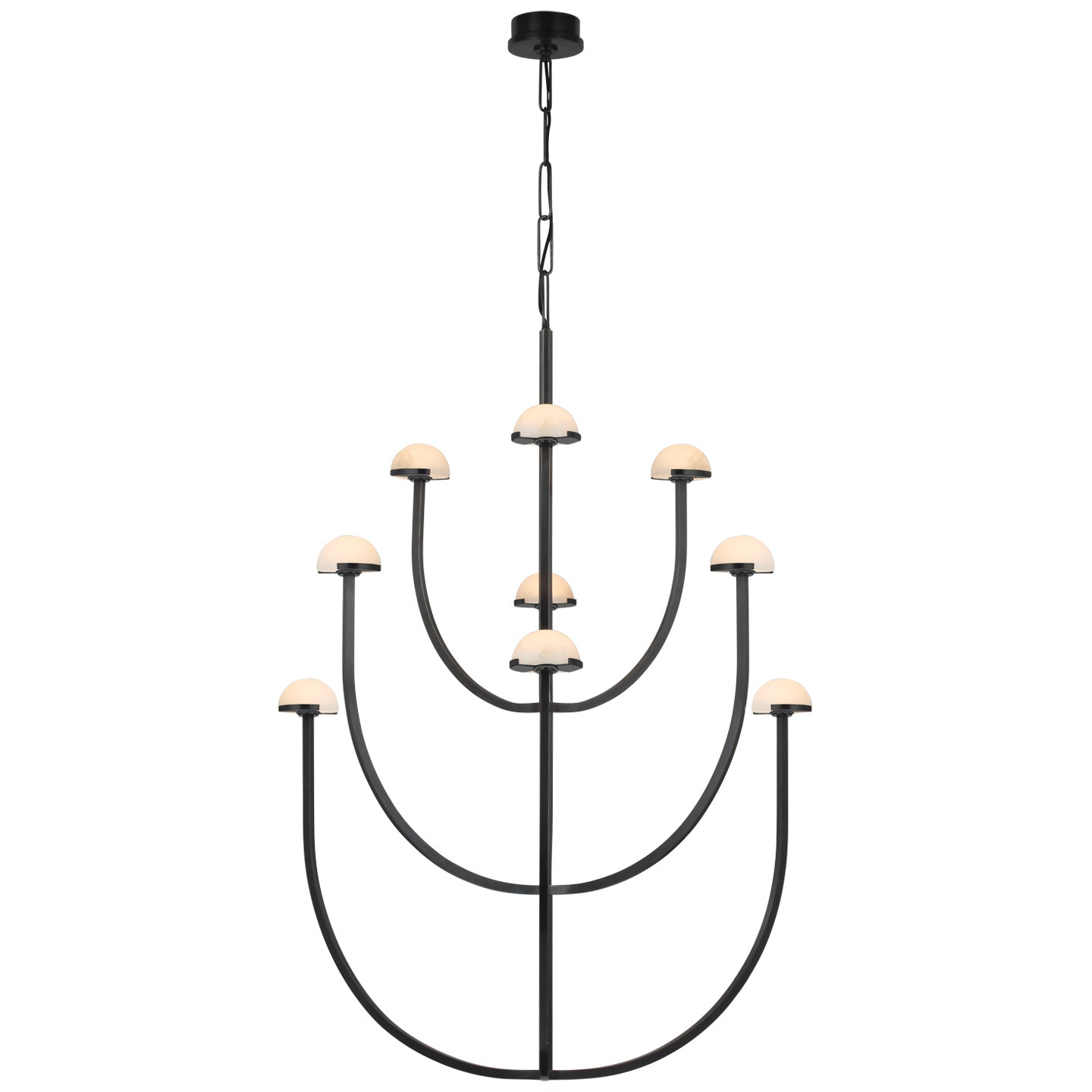Visual Comfort Signature Canada - KW 5622BZ-ALB - LED Chandelier - Pedra - Bronze