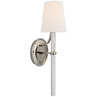 Visual Comfort Signature Canada - S 2325PN/CWG-L - LED Wall Sconce - Abigail - Polished Nickel and Clear Wavy Glass