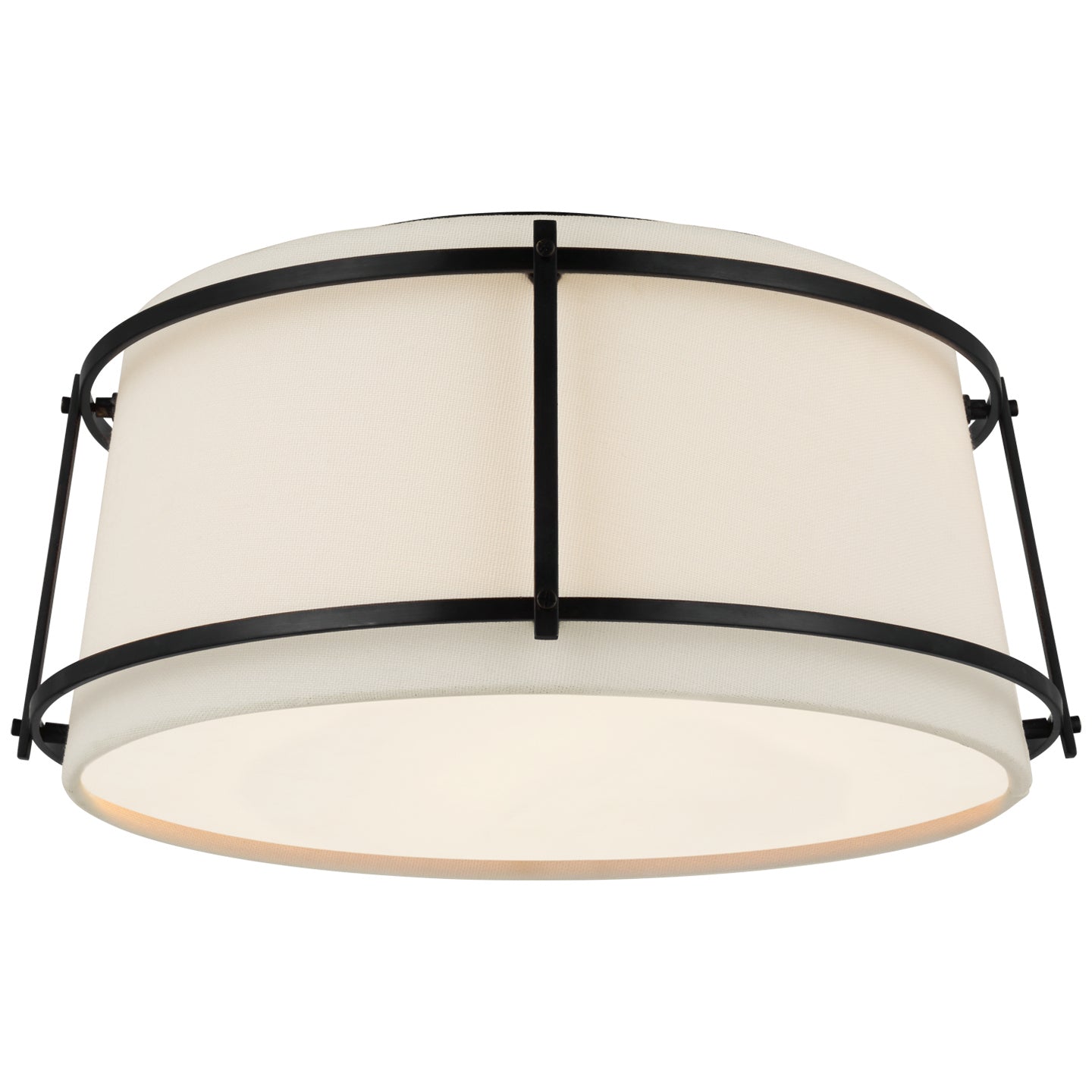 Visual Comfort Signature Canada - S 4685BZ-L/FA - LED Flush Mount - Callaway - Bronze