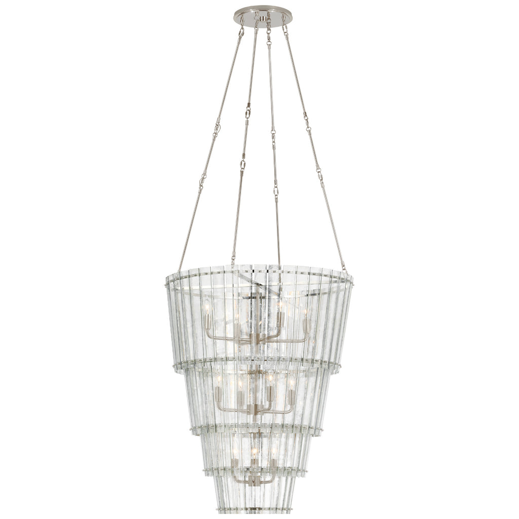 Visual Comfort Signature Canada - S 5657PN-AM - 12 Light Chandelier - Cadence - Polished Nickel