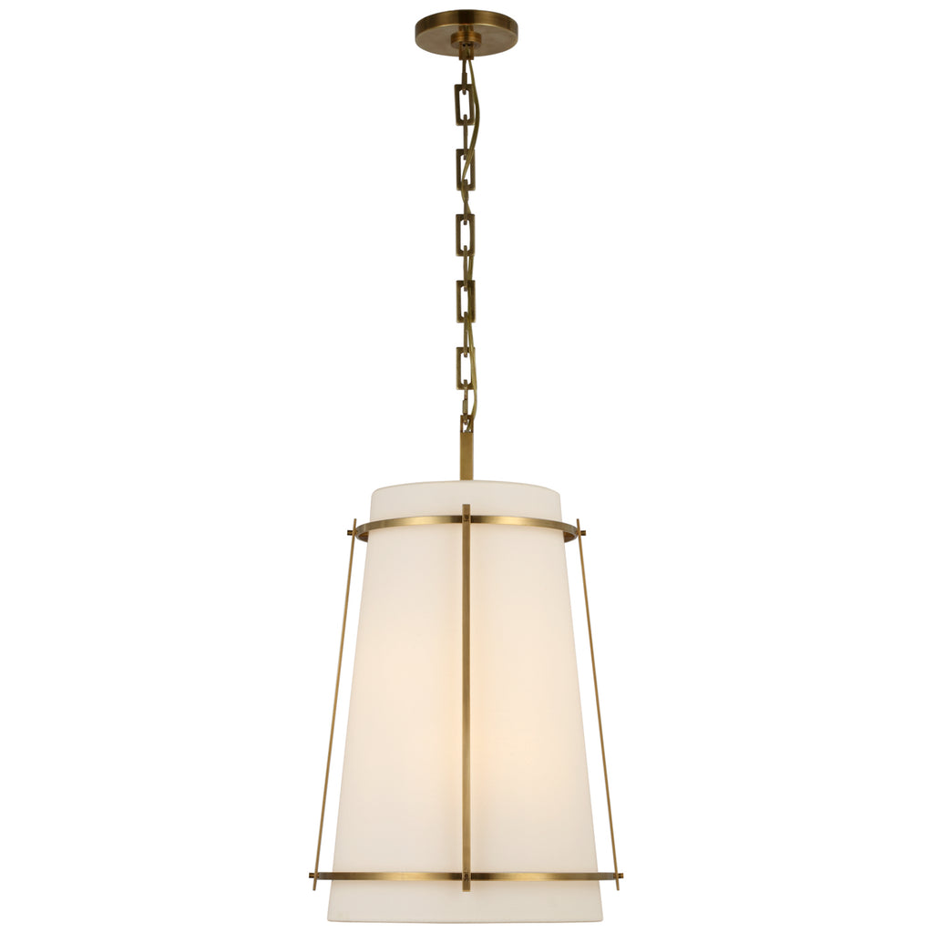 Visual Comfort Signature Canada - S 5686HAB-L/FA - LED Pendant - Callaway - Hand-Rubbed Antique Brass