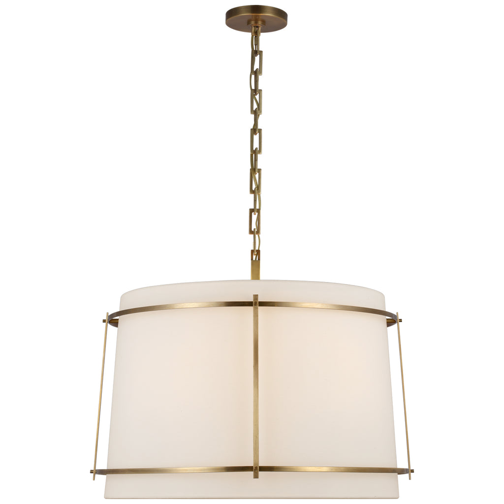 Visual Comfort Signature Canada - S 5687HAB-L/FA - LED Pendant - Callaway - Hand-Rubbed Antique Brass
