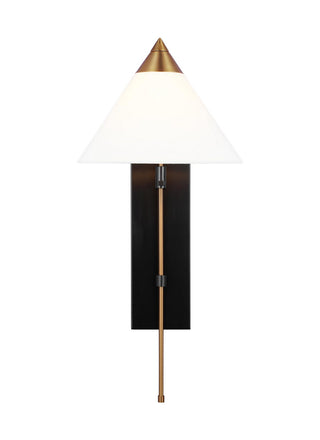 Visual Comfort Studio Canada - KWL1121BBSBNZ - One Light Wall Sconce - Franklin - Burnished Brass and Deep Bronze