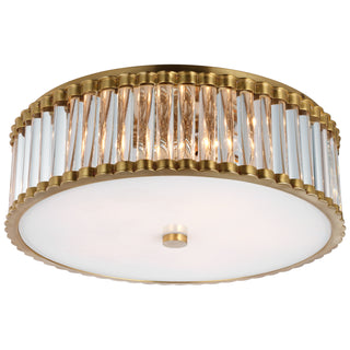Visual Comfort Signature Canada - CHC 4926HAB-CG - LED Flush Mount - Kean - Hand-Rubbed Antique Brass