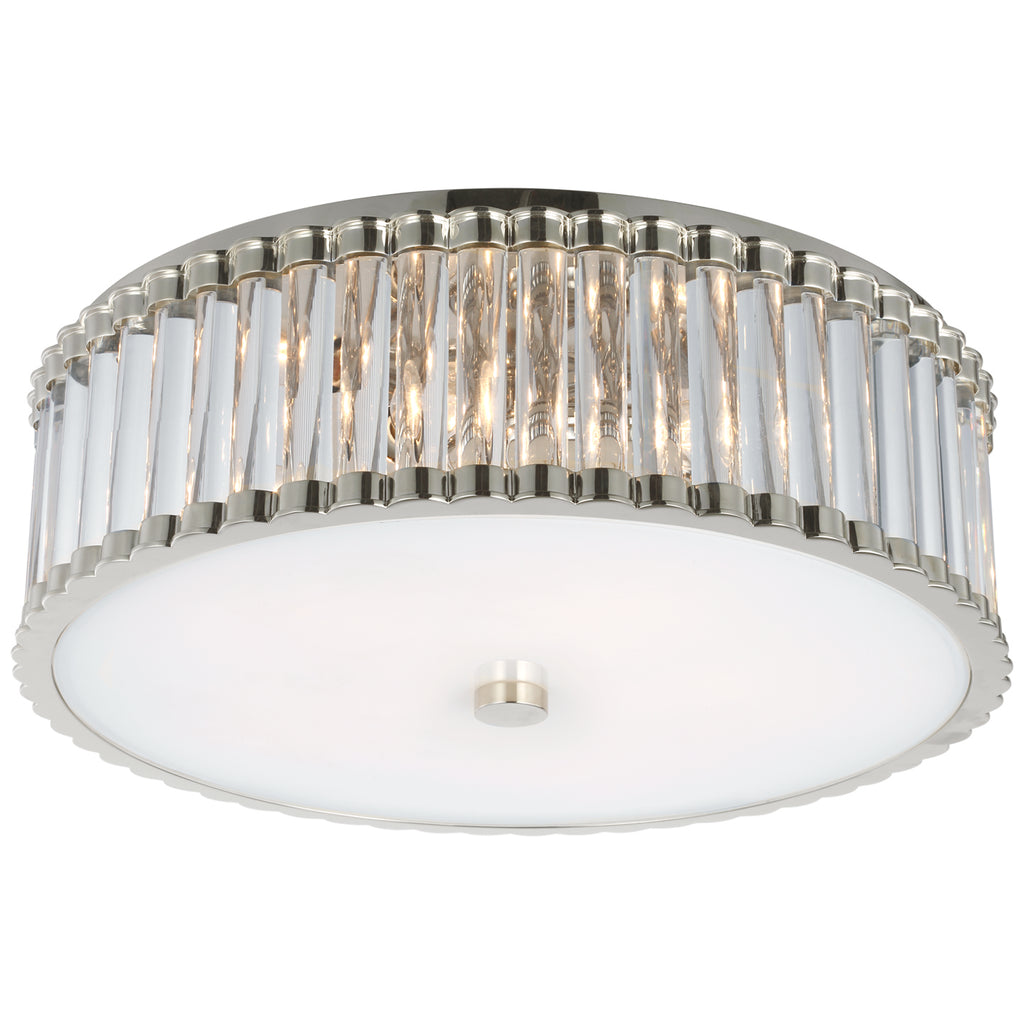 Visual Comfort Signature Canada - CHC 4926PN-CG - LED Flush Mount - Kean - Polished Nickel