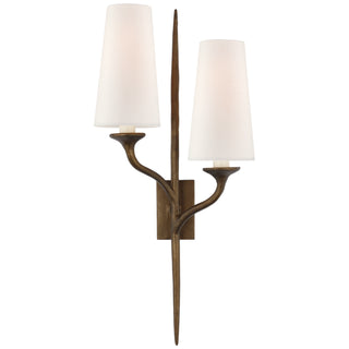Visual Comfort Signature Canada - JN 2076ABL-L - Two Light Wall Sconce - Iberia - Antique Bronze Leaf
